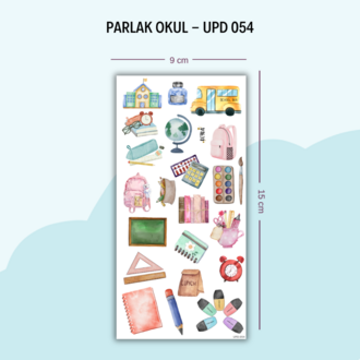 UPD-054 Okul Sticker