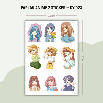 DY-023 Anime 2 Sticker
