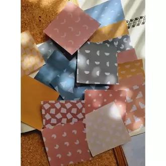 Pastel Estetik Scrapbook Kağıtları