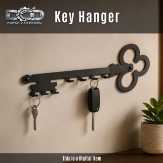 Metal Wall Key Hanger, Metal Key Rack, Decorative Key Holder