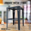 Industrial Style Metal Stool DXF File, Metal Stool Fabrication Plans and Laser Cutting File