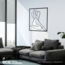Metal Wall Art, DXF File for Laser Cutting, Woman Body Wall Decor, Minimalist Art, Woman Silhouettes