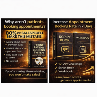 The Phone-to-Appointment Sales System – Complete Healthcare Sales Training Set