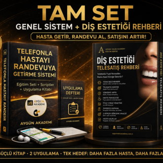 Tam Set — Telefonda Hastayı Randevuya Getirme Sistemi + Diş Estetiği Rehberi