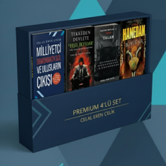 "PREMIUM" 4'LÜ SET-(İSME ÖZEL İMZALI 4 CELAL EREN ÇELİK KİTABI)
