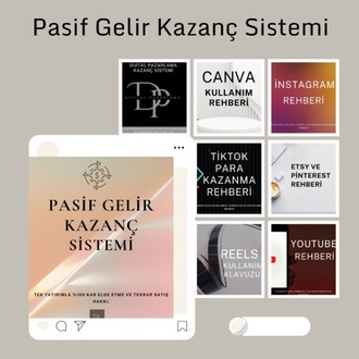 PASİF GELİR KAZANÇ SİSTEMİ PAKETİ