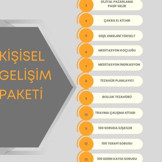 KİŞİSEL GELİŞİM KAZANÇ PAKETİ