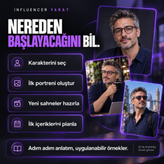 İnfluencer Yarat — AI Karakter ve İçerik Üretimi Eğitimi