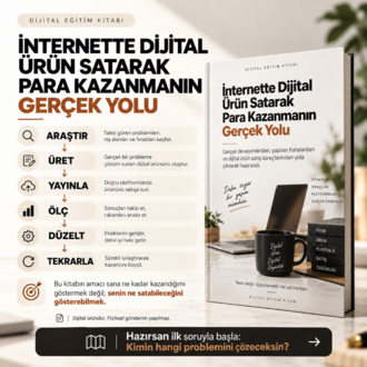 İnternette Dijital Ürün Satarak Para Kazanmanın Gerçek Yolu