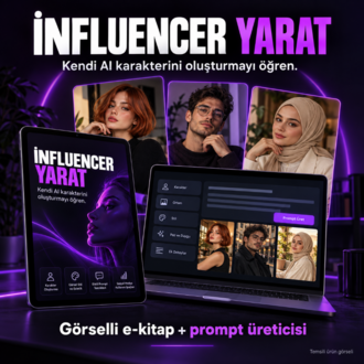 İnfluencer Yarat — AI Karakter ve İçerik Üretimi Eğitimi