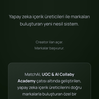 UGC & AI Collaby Academy Partner +MatchAI