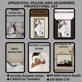 DPA PROFESYONEL SET + DANIŞMANLIK+6000 REELS HEDİYE