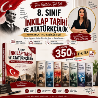 Esra Hoca Akademi Dijital Kütüphanesi | 8. Sınıf İnkılap Tarihi ve Atatürkçülük