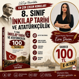 8.SINIF İNKILAP TARİHİ VE ATATÜRKÇÜLÜK