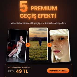 5 Premium Geçiş Efekti ( Premiere Pro için)