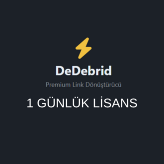 DeDebrid 1 Günlük Lisans