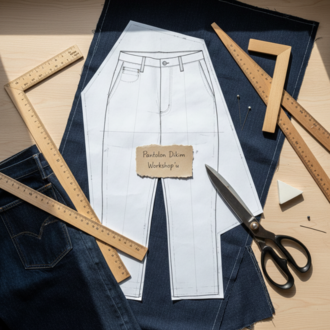 7 Pantolon Dikim Workshopu 7.workshop