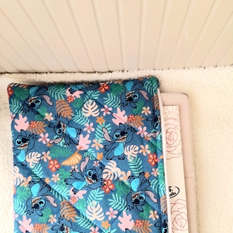 Sevimli Stitch desenli tablet kılıfı