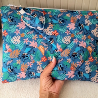 Sevimli Stitch desenli tablet kılıfı