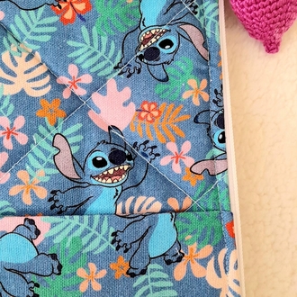 Stitch desenli tablet kılıfı