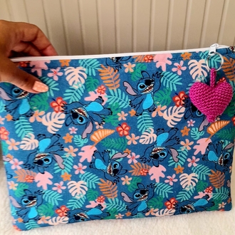 Stitch desenli tablet kılıfı