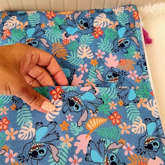 Stitch desenli tablet kılıfı
