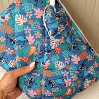 Sevimli Stitch desenli tablet kılıfı