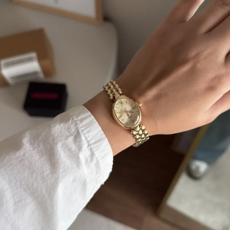 Aria vintage model kol saati (gold kadran)