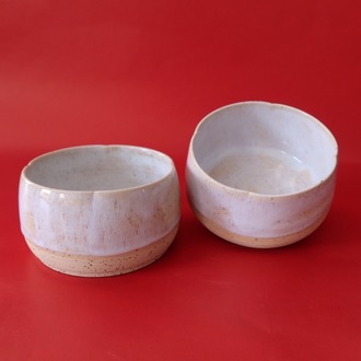 Clover Bowl Christmas White