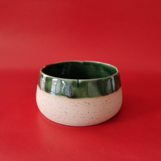 Clover Bowl Christmas Green