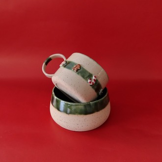 Christmas Mug Green
