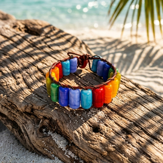 Murano Rainbow Bileklik