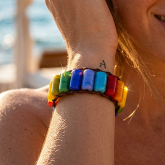 Murano Rainbow Bileklik