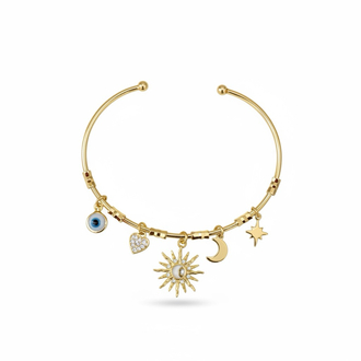 Güneş charm kelepçe