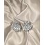Gümüş swarovski küpe
