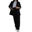 ŞAL YAKA BLAZER PALAZZO PANTOLON TAKIM 