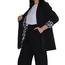 ŞAL YAKA BLAZER PALAZZO PANTOLON TAKIM 