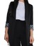 ŞAL YAKA SİYAH BLAZER CEKET 