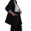 ŞAL YAKA SİYAH BLAZER CEKET 