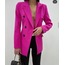 FUŞYA ASTARLI BLAZER CEKET 