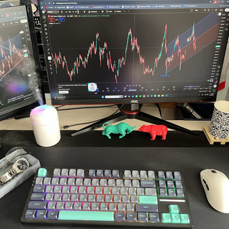 Boğa & Ayı Borsa Masa Dekoru