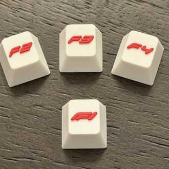 F1 F2 F3 F4 Keycap Seti – Gaming Klavye Tuşları