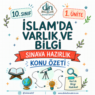 10. SINIF 1. ÜNİTE KOLAY TEKRAR