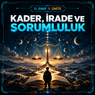 11. SINIF 1. ÜNİTE – KADER, İRADE VE SORUMLULUK