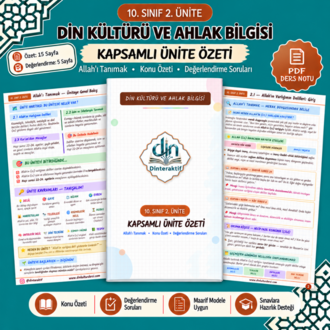  10. SINIF 2. ÜNİTE KAPSAMLI ÖZET-DEĞERLENDİRME PDF