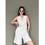 Zara Model Keten Yelek-Şort Takım