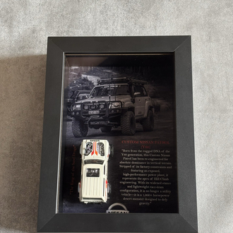 Hotwheels Nissan Patrol 3D Tasarım Çerçeve - 15x20 cm