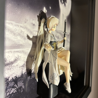 Anime 3D Tasarım Çerçeve