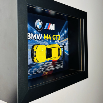 BMW M4 GT3 3D Çerçeve 