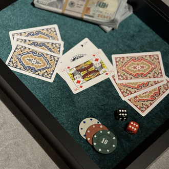 High Stakes 3D Tasarım Çerçeve 30x40 cm